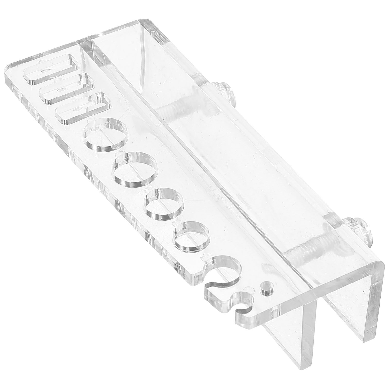 Planted Aquarium Maintenance - Aquarium-Werkzeughalter aus Acryl, Wandmontage-Aufbewahrungsregal für Wasserpflanzen,