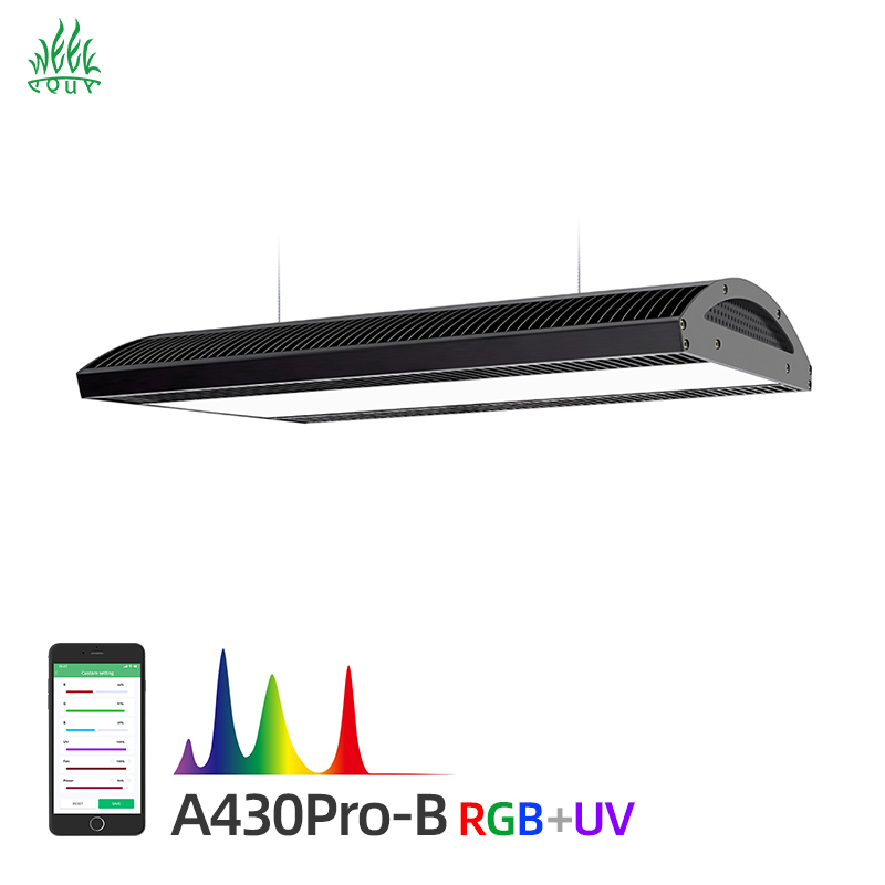 Planted Aquarium Hanging Light - Week Aqua A430 Pro LED Aquariumbeleuchtung