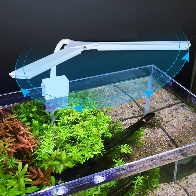 Aquarium Planted Tank Fertilizer - Superhelle Clip-Lampe, LED-Aquariumlicht für Wasserpflanzen, Wachstum