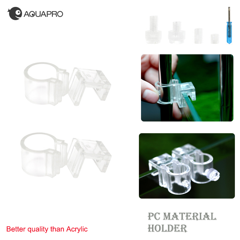 Planted Aquarium Materials - Aquarium Rohr halter Zufluss Abfluss PC