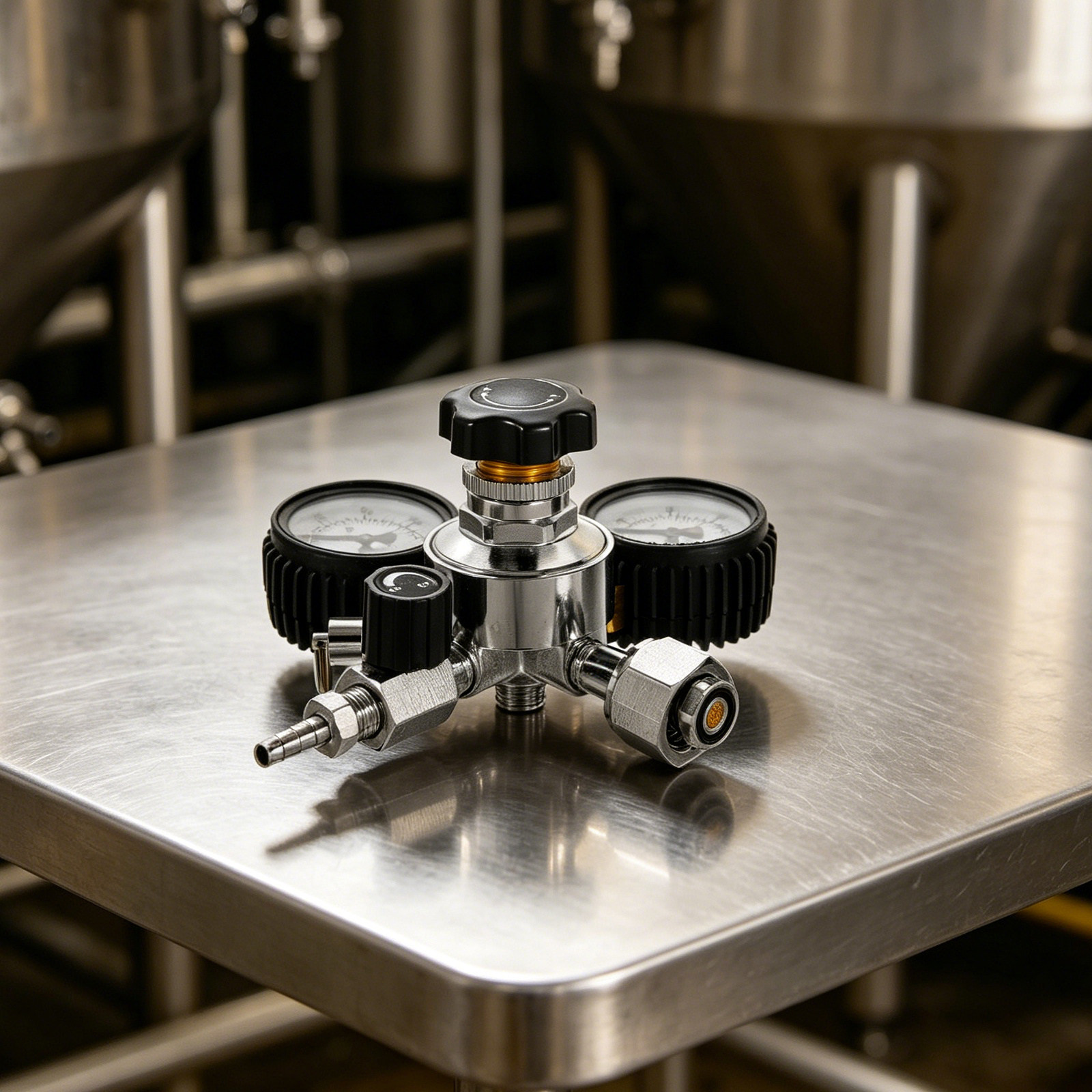 1 Set Brauausrüstung Bierfass  – Co2 Regulator Dual Stage Bewertung und Preis