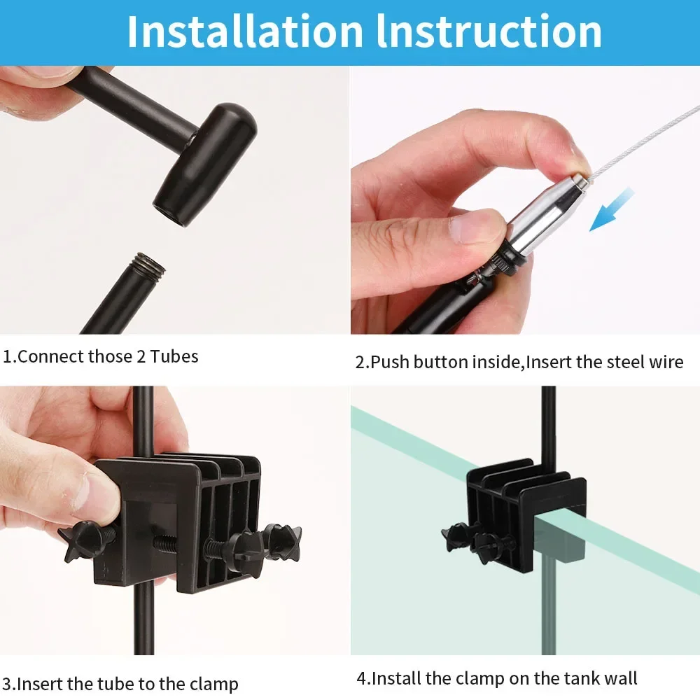 Aquarium LED hängende Clip Lam – Planted Aquarium Hanging Light Bewertung und Preis