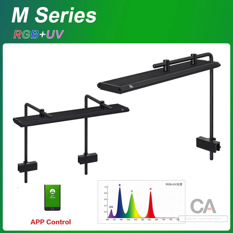 WEEK AQUA LED M Serie RGB+UV A – Planted Aquarium Cycling Bewertung und Preis