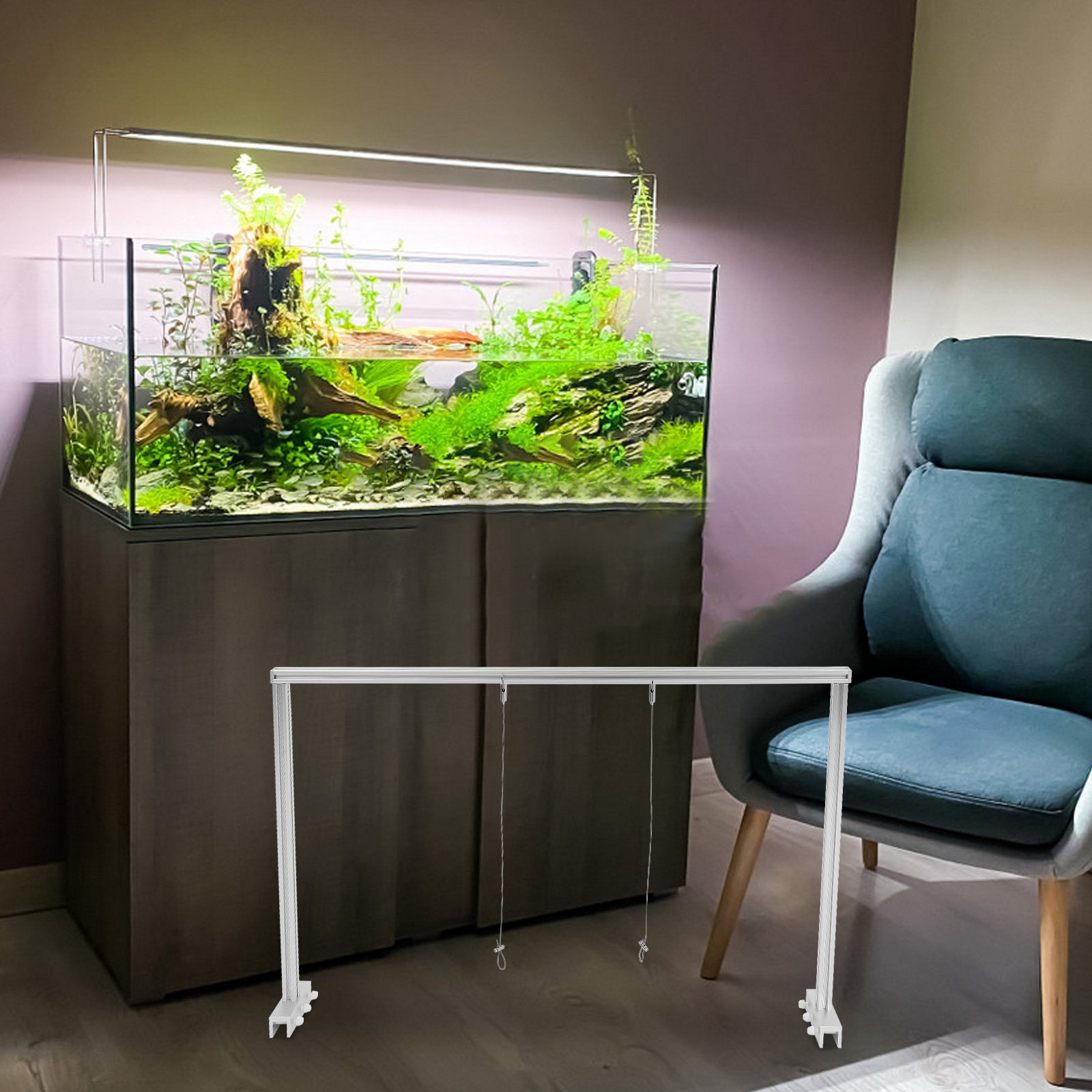 1 Set Aquarium-Lichtgestell au – Planted Aquarium Hanging Light Bewertung und Preis