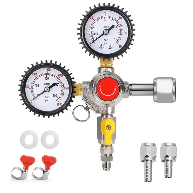 CO2-Regler für Zapfbier mit 60 – Co2 Regulator Dual Stage Bewertung und Preis